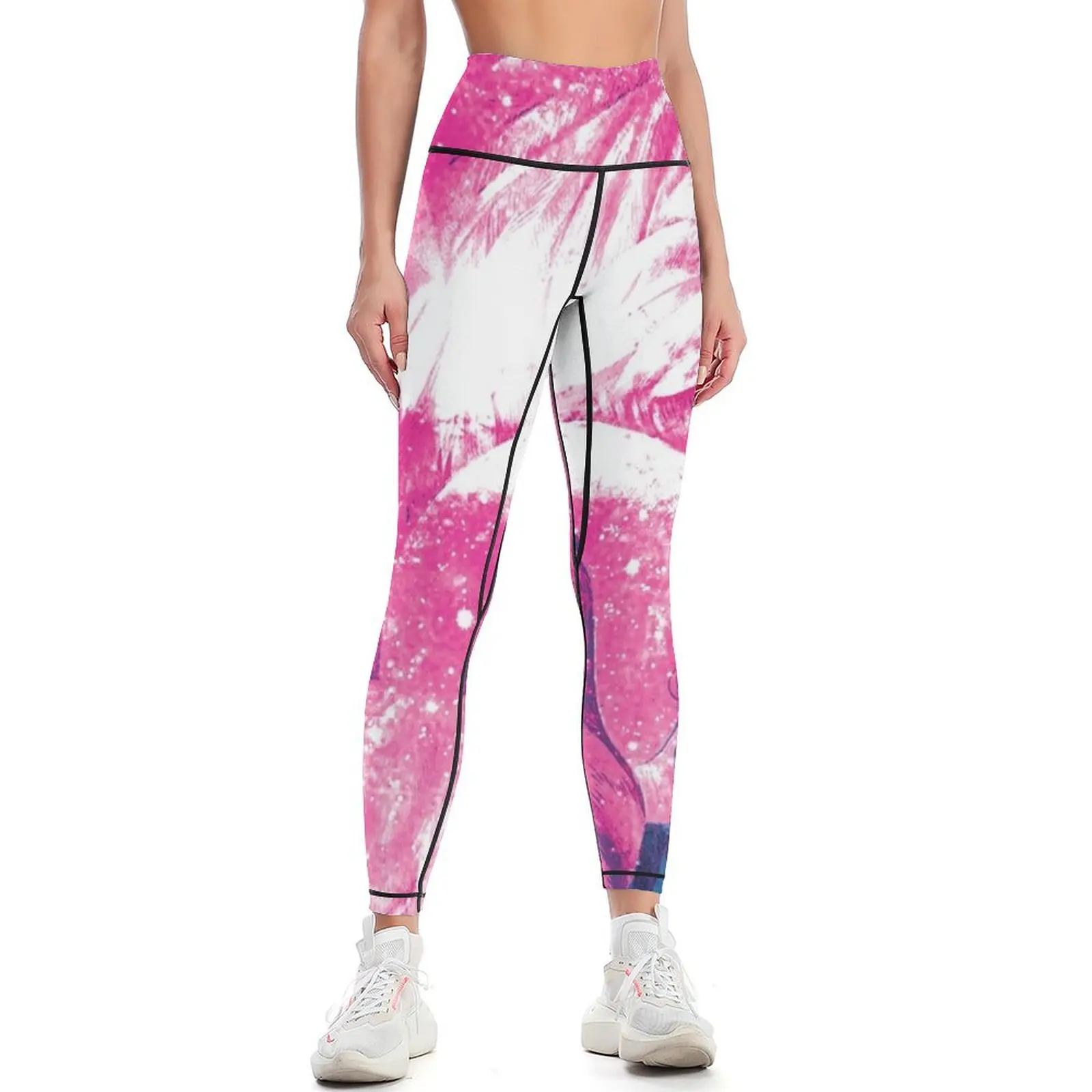 Flamingos Leggings Tight fitting woman Training pants Womens Leggings