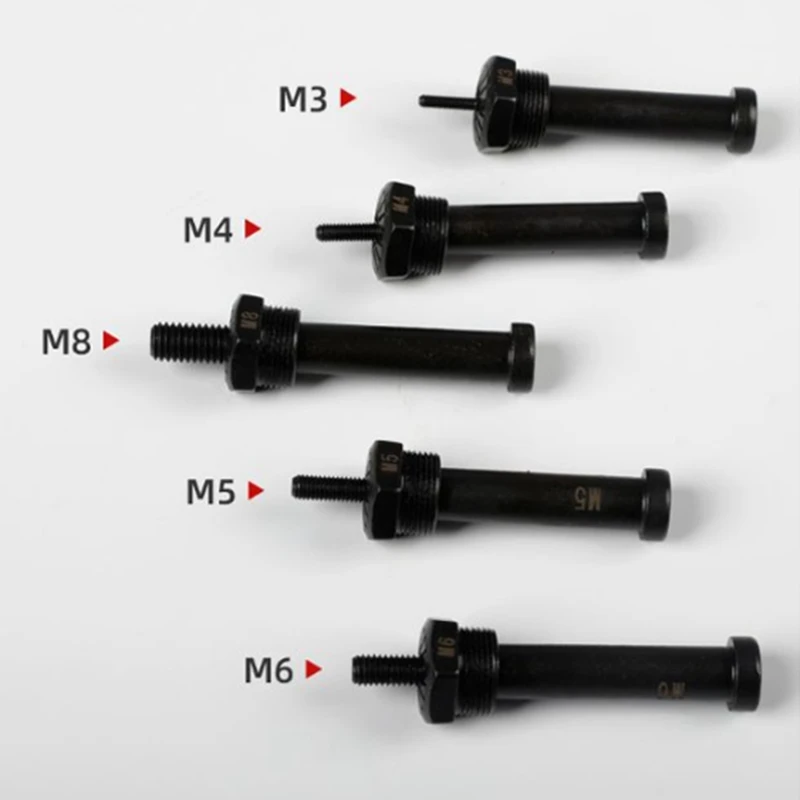 DTA5 Metric Rivet for Nut Converter Insert for Nut Riveting Tool Kit, Cordless Rivet for Nut Adapter for Electric Drill, M3-M8