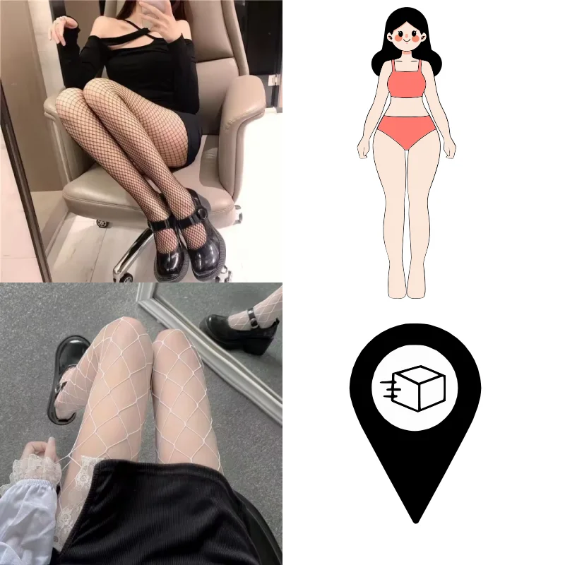 

Sexy High Waist Fishnet Tights for Women | Fish Net Stockings | Lingerie PantyhoseAnime Cosplay ﻿ Tights Black Sexy High