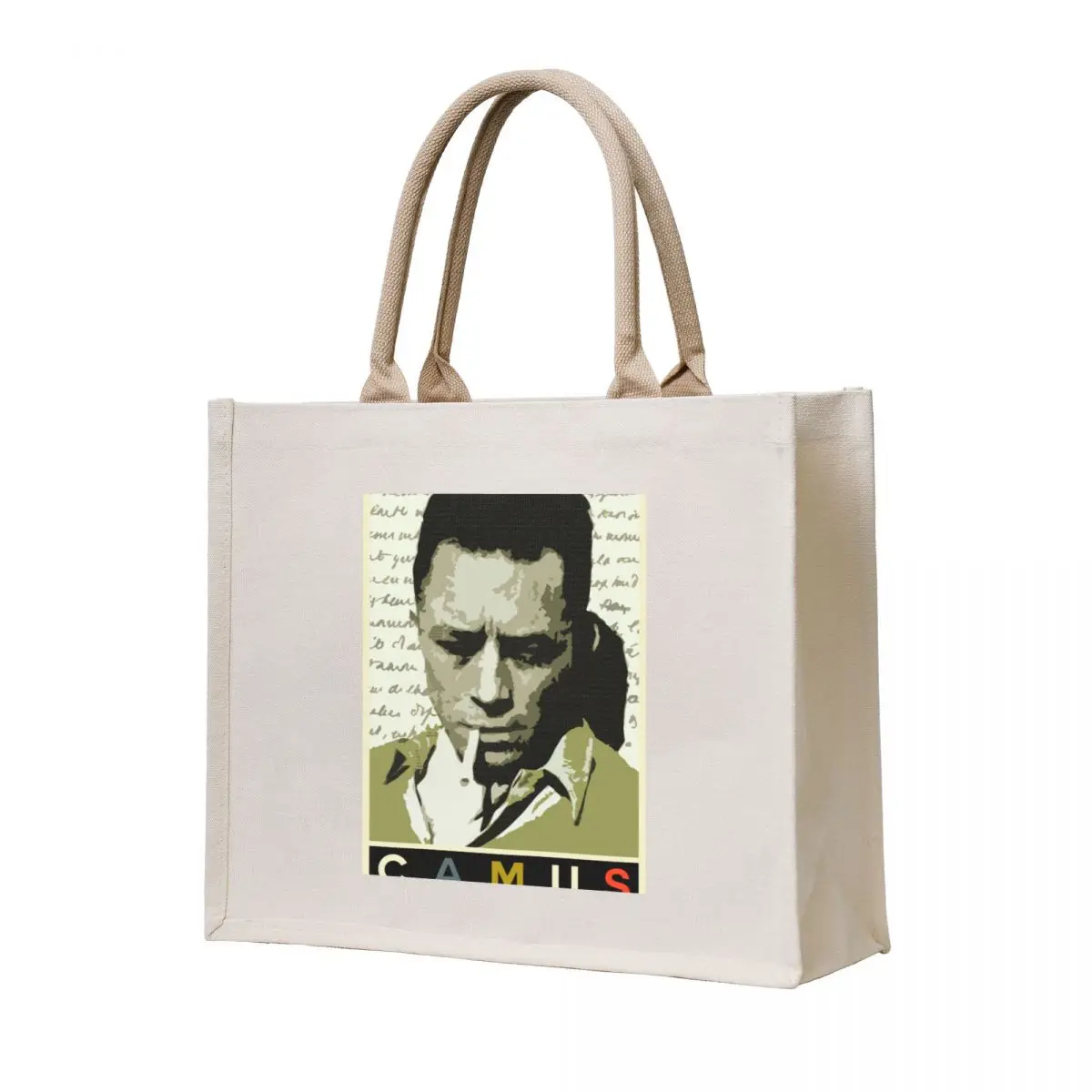 

Albert Camus Tote Bag Portable shopping bag Handbags Canvas shoulder bag