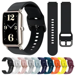 16mm 18mm Sport Bracelet for Huawei Watch Fit Mini Strap Wristband for Huawei B7 B6 B5 Accessories Garmin Forerunner 255S Band