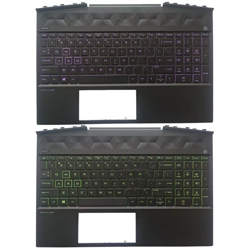 

Laptop Keyboard For HP Pavilion 15-DK 15T-DK TPN-C141 palmrest cover backlight