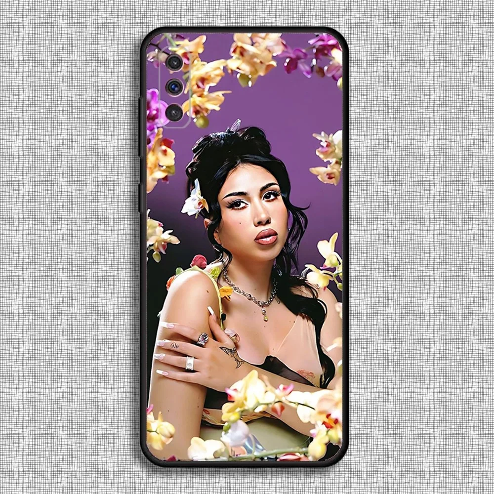 Kali U-Uchis Singer Phone Case For Samsung S23,23,22,30,21,10,9,Note20 Ultra,Lite,Ultra,5G,Plus,FE,Black Soft Case