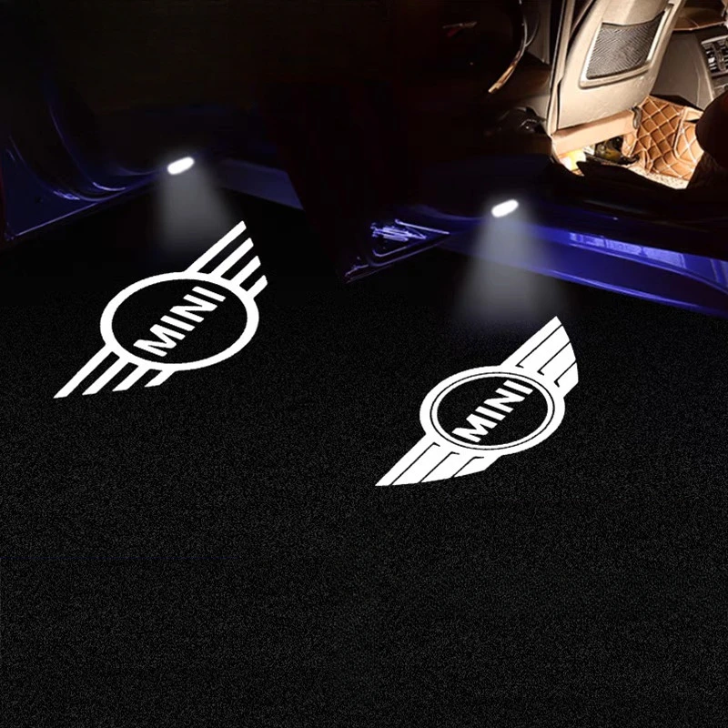 

2-4pieces Led Lamp Countryman For BMW Mini Cooper R55 R56 R57 R60 F54 F55 F56 Car Door Projector Welcome Light Auto Accessories