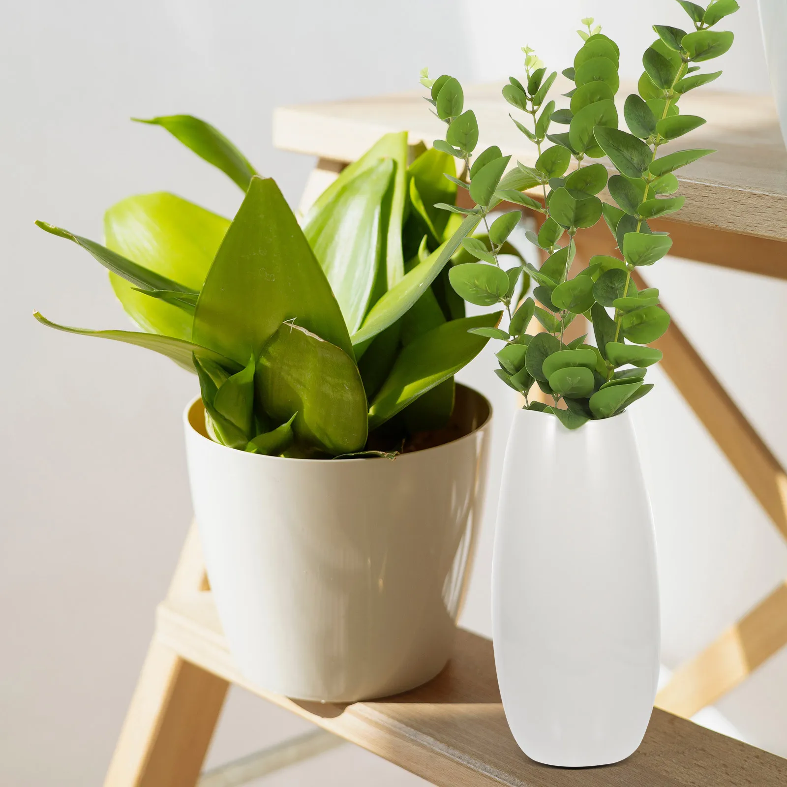 

5pcs Simulation Leaves Artificial Leaf Decor For Home Office Party Wedding Diy Flower Arrangement Photography Props