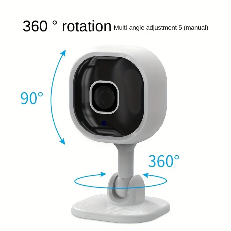 Smart Mini Camera WIFI 4MP 2-Way Audio Color Night Vision 8X Zoom Auto Alarm Waterproof Outdoor Security Camera IP Surveillance