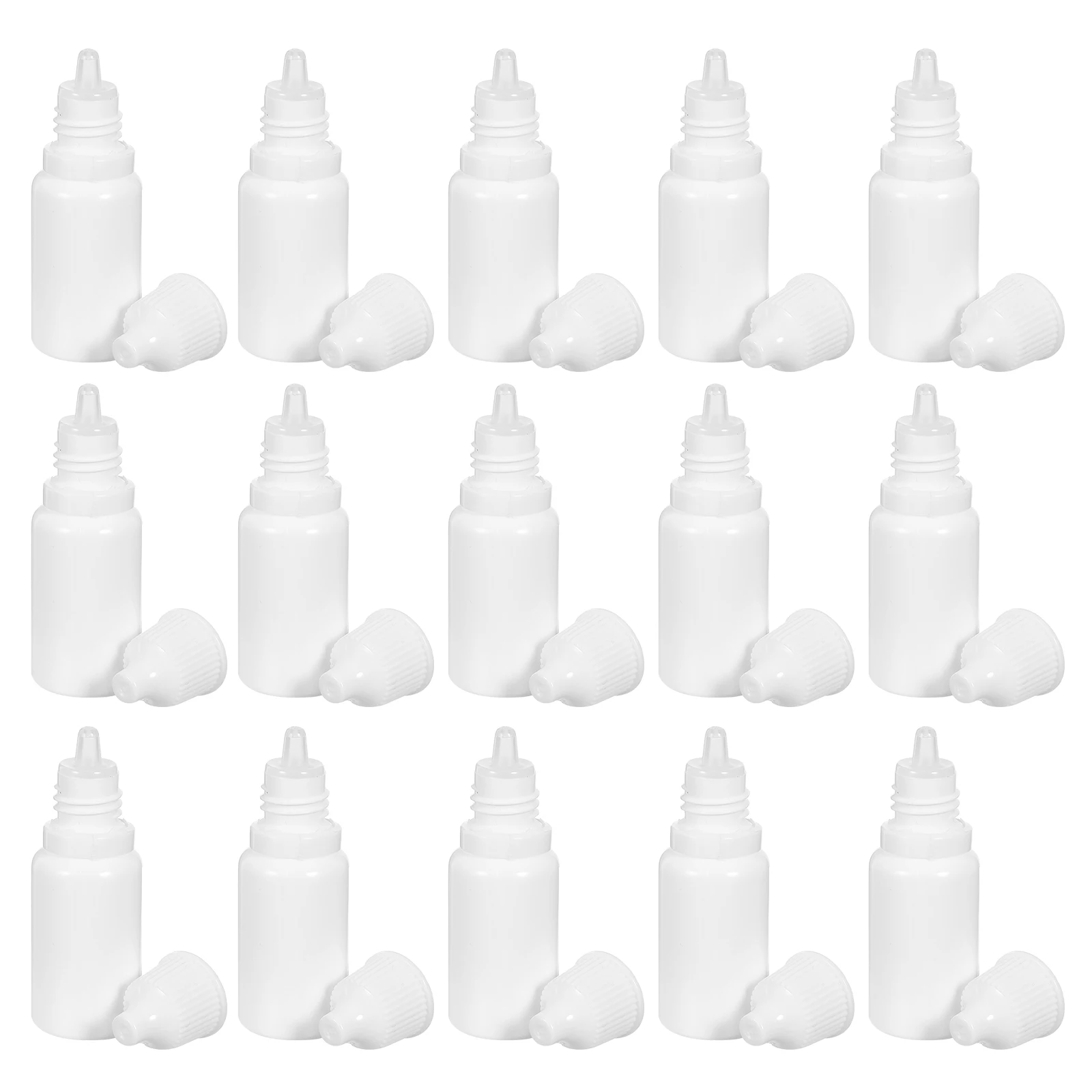 

60 Pcs Dispenser Container Eye Drop Bottle Dropper Bottles 10ml Empty Eyes Portable Liquid