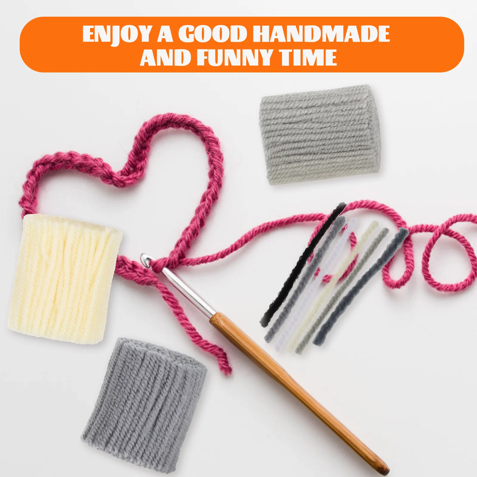 

12Pcs Latch Hook Rug Yarn Acrylic Fiber for DIY Handmade Craft Rug Making Yarn for Blankets Pillows Cushion Sewing