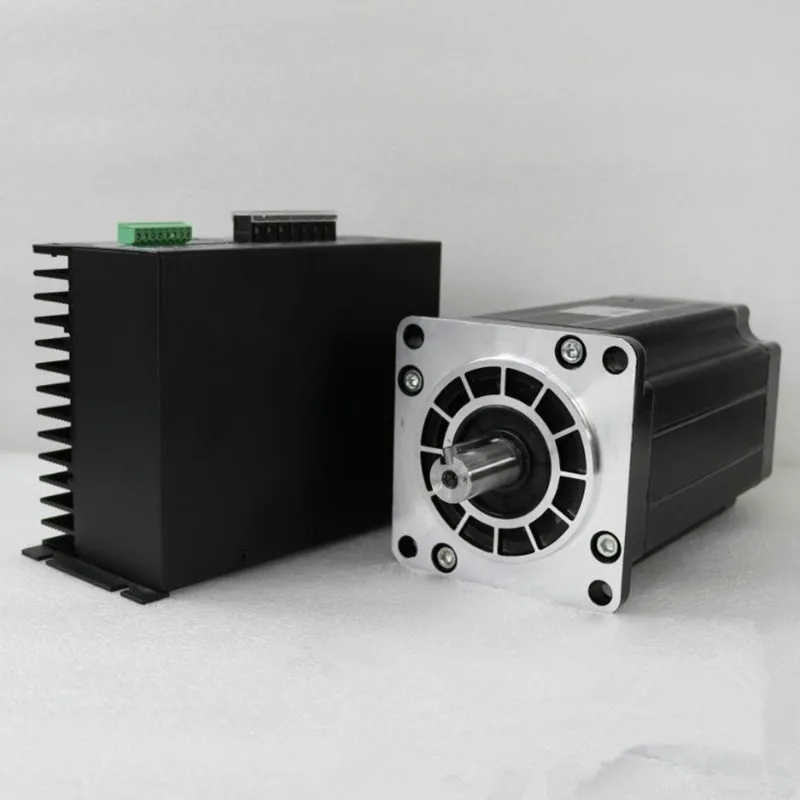 3Phase NEMA 52 130mm 50N.m AC Stepper Motor CNC Stepper Motor 130BYGH350D-01 1.2Degree 6.9A+ Drive kits  With Driver  3M2280-10A