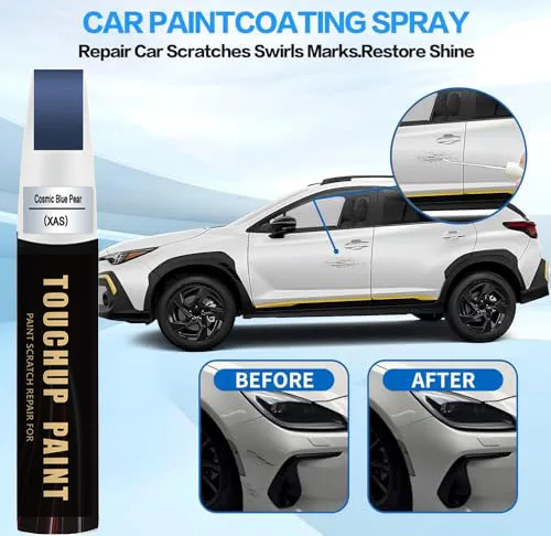 Cosmic Blue Pearl(XAS) Touch up Paint Compatible with Subaru, Premium Car Scratch Remover for Deep Scratches