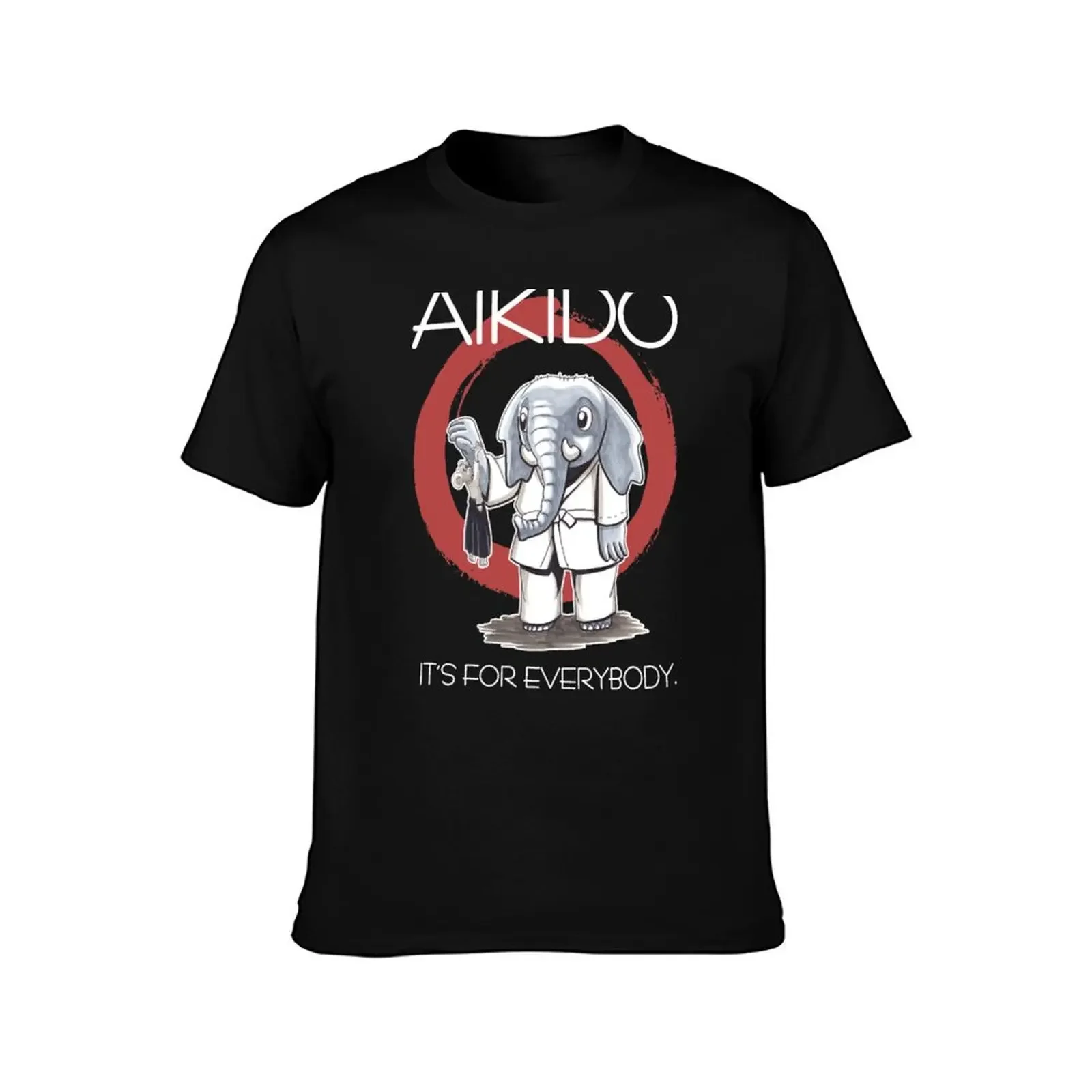 Aikido-es para todo el mundo (oscuro) camiseta para hombre, camiseta esencial, camisetas blancas