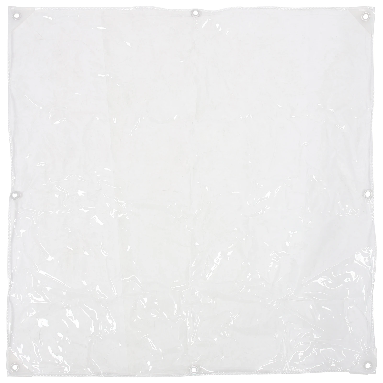 

Clear PVC Tarp 1x1m Outdoor Tent Camping Waterproof Sunlight Room Garden Greenhouse Balcony Terrace Foldable R om Corner Color