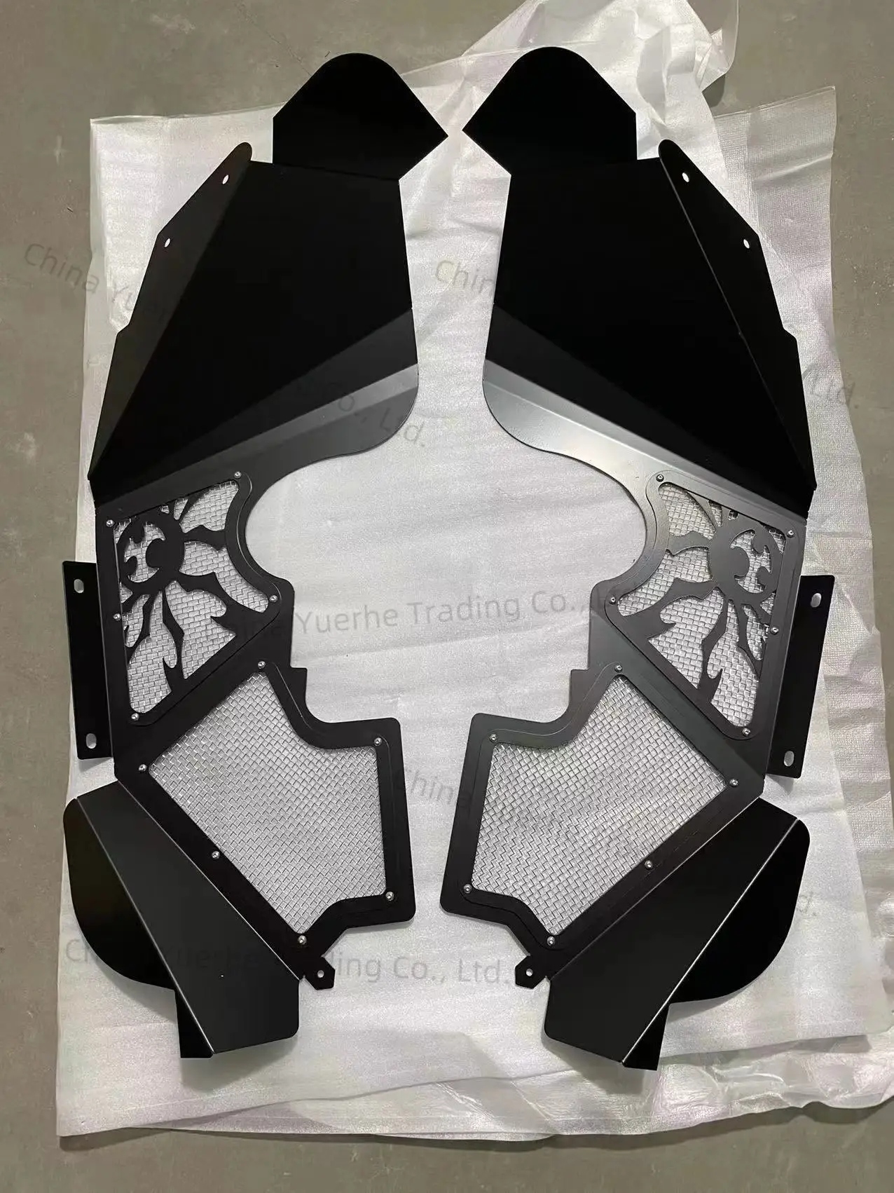 

For Wrangler Jeep 2007-2017 JK Poison Spyder Style Front Rear Inner Fender Kit 4*4 Jeep Auto Parts Accessories Sahare Rubicon