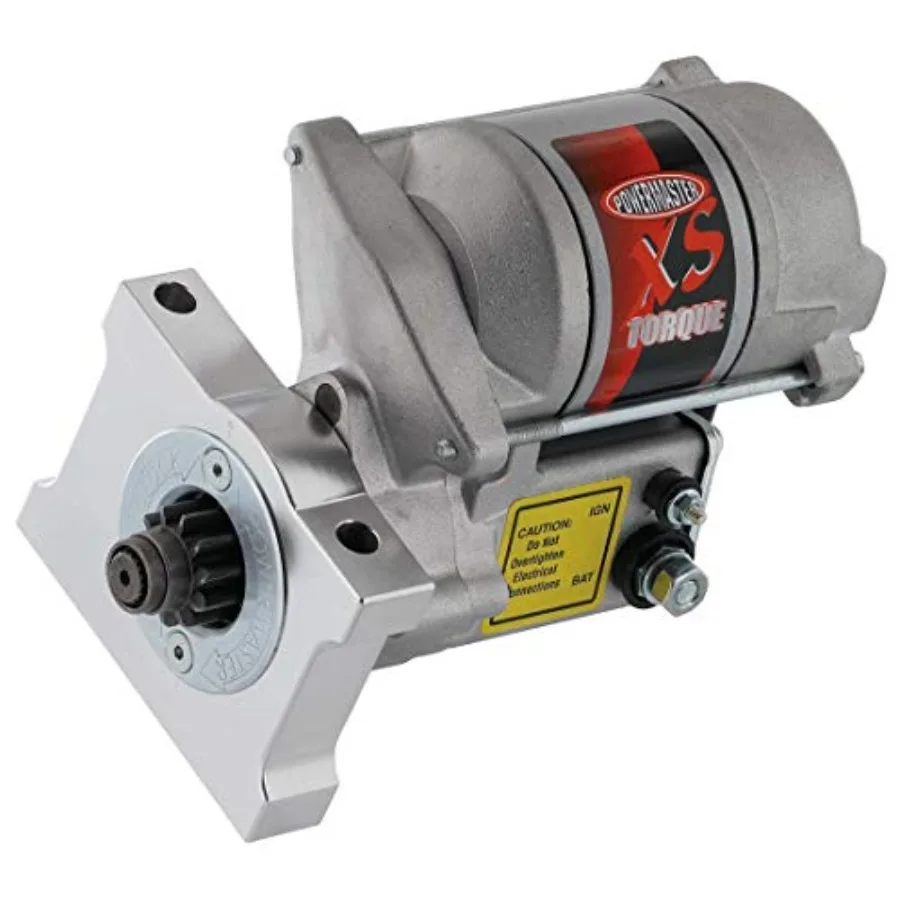 

Starter for Oldsmobile/ Pontiac V8 1965-81, XS Torque, 4.4:1 Gear Reduction, Natural Finish, Aluminum Housing, High-Torque Perf