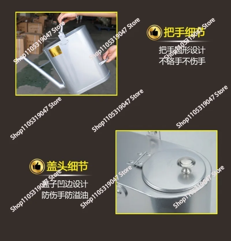 Explosion-proof aluminum refueling tank Long mouth refueling tank 20L