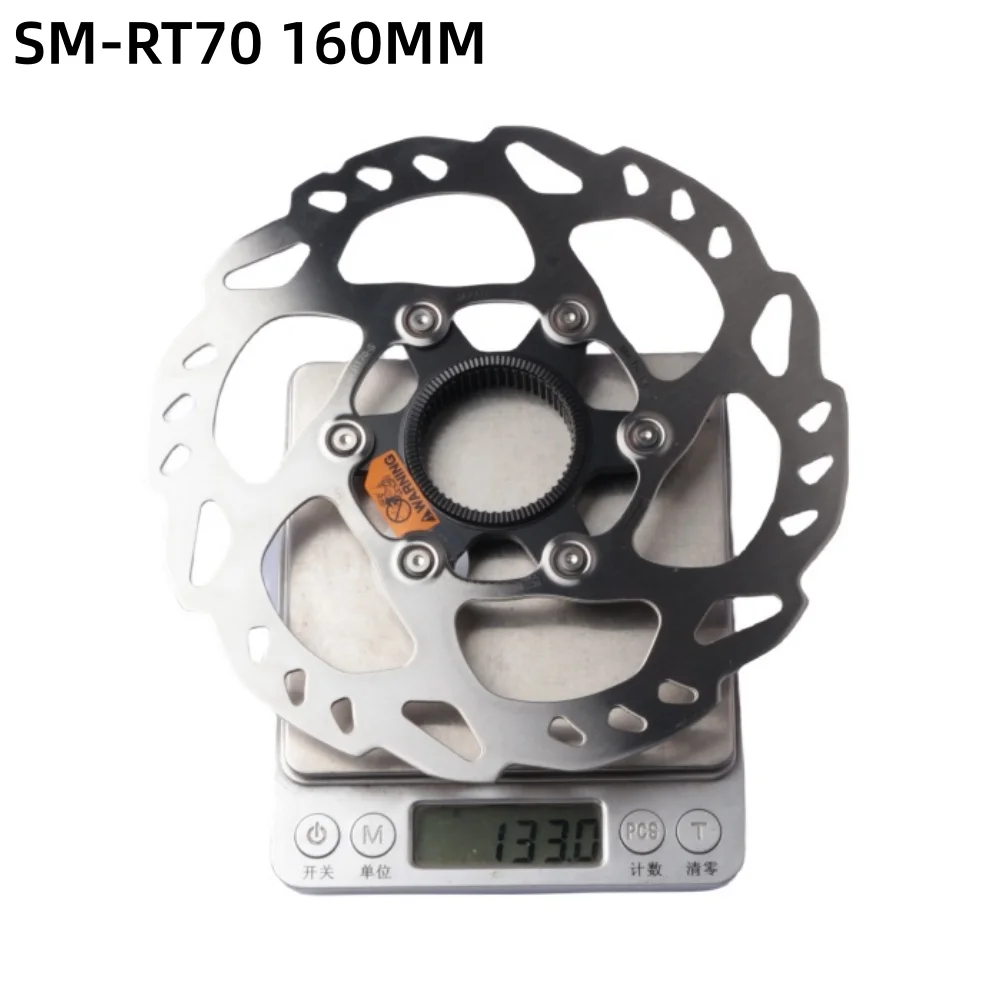 Shimano 105 SM-RT70 ICE التكنولوجيا مركز قفل مكبح قرصي الدوار ل الطريق دراجة الدوار 140/160/180 مللي متر قطع غيار الدراجات