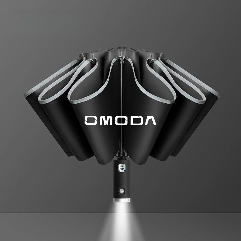 

1PC Car Styling For Chery Omoda C5 Crossover Omoda 5 FX 2022-2023 Fully Automatic Folding Custom Car Umbrella Auto Accessories