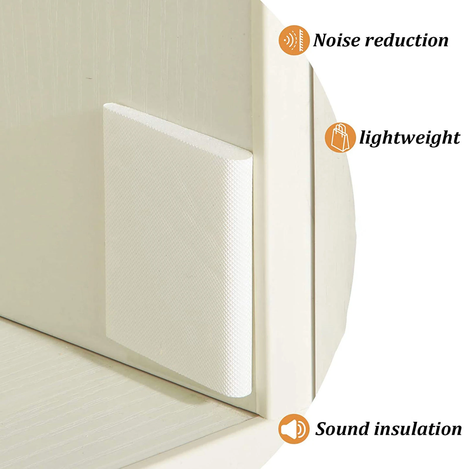 

10 Pcs Double Sided Adhesive Tape Sealing Strip Windows Strips for Insulation White Ac