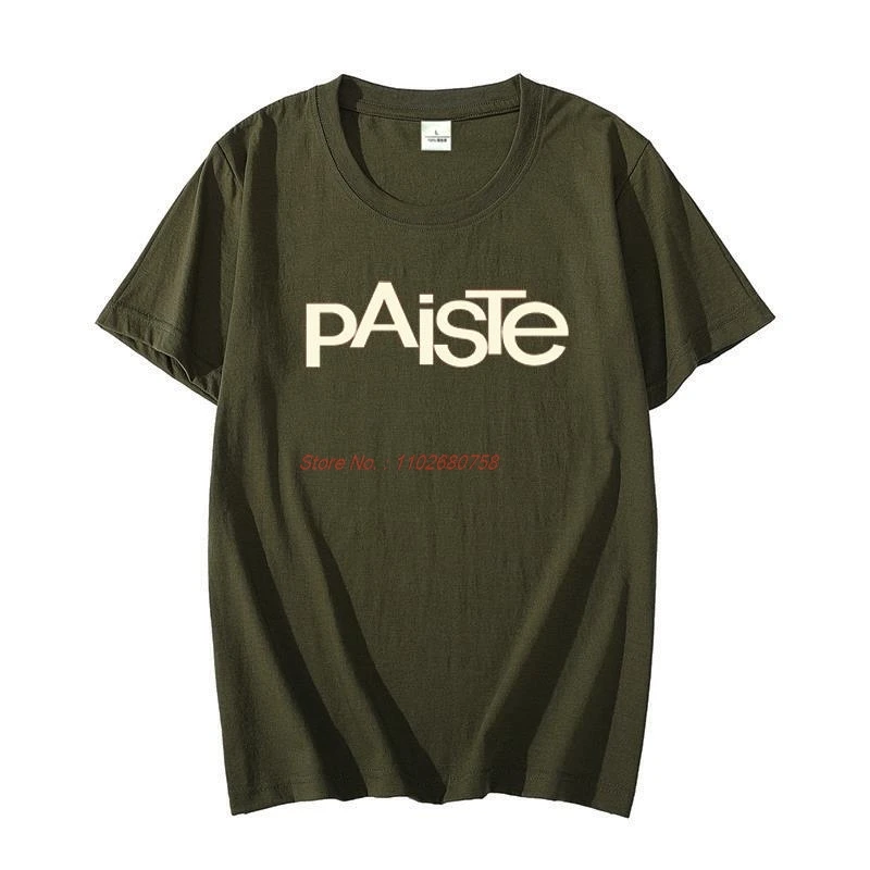 Summer Cotton T-shirt Paiste Cymbals Sounds Gongs Music Unisex Fashion graphic t shirts short sleeve t-shirts Men\'s clothing