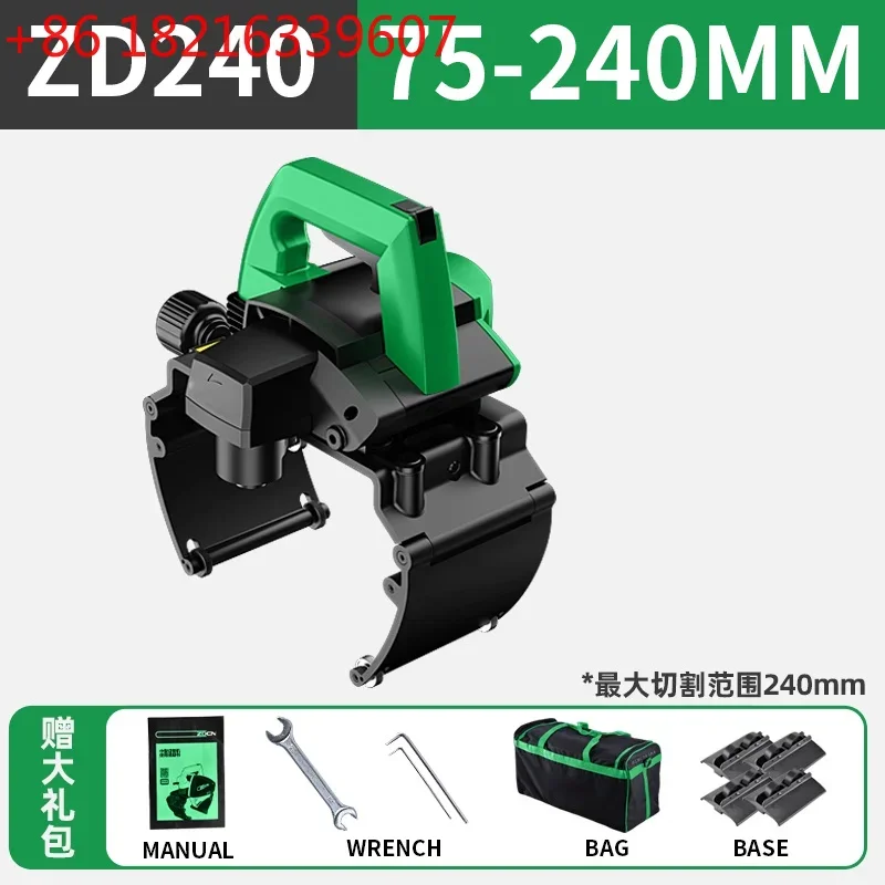 YAO Portable round pipe beveling machine Handheld electric pipe chamfering machine Stainless steel beveling grinding machine