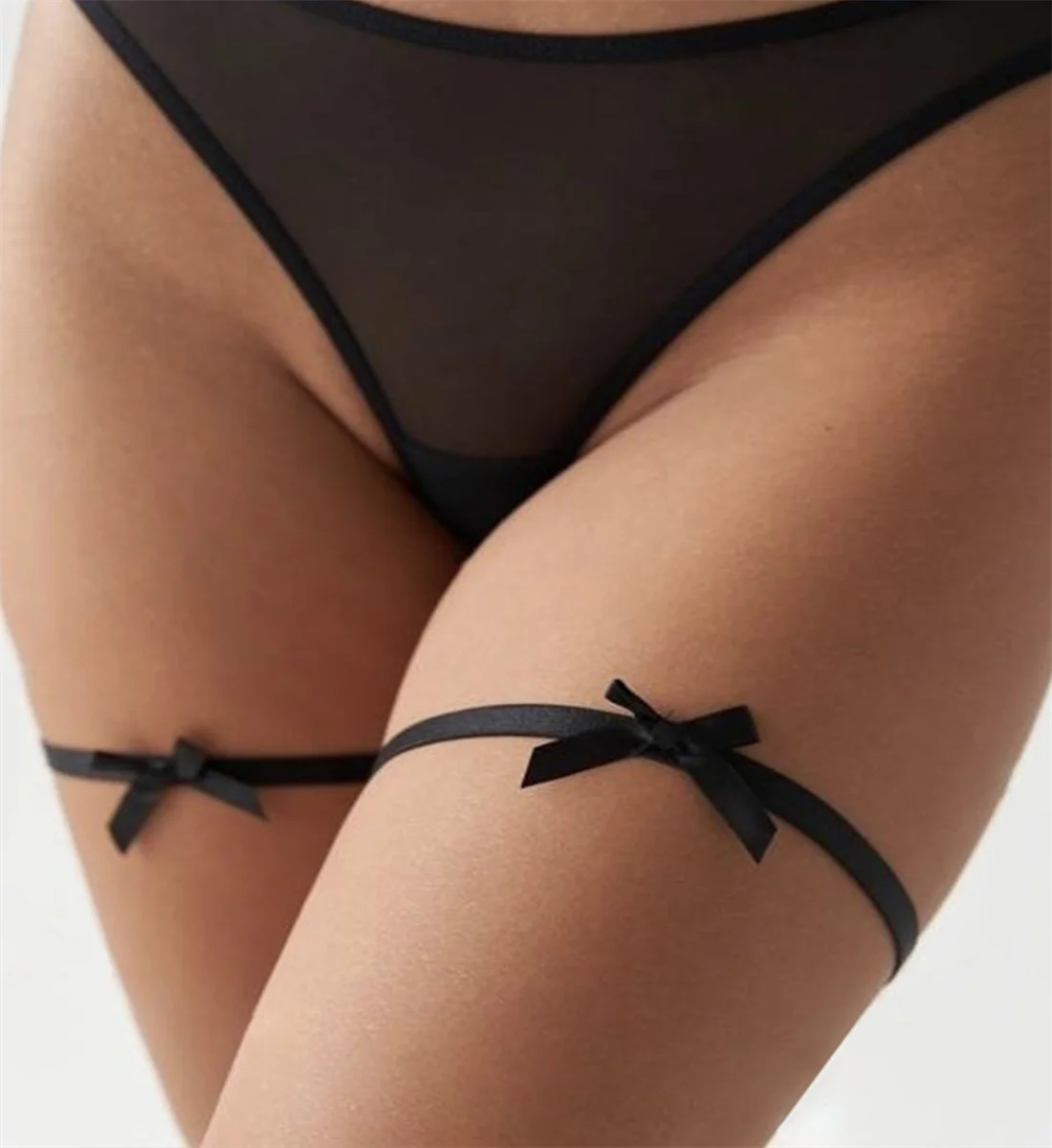 

Elastic Thigh Bow Strap With Kawaii Garter Beautiful And Cool Thigh Choke Loop Leg Decoration