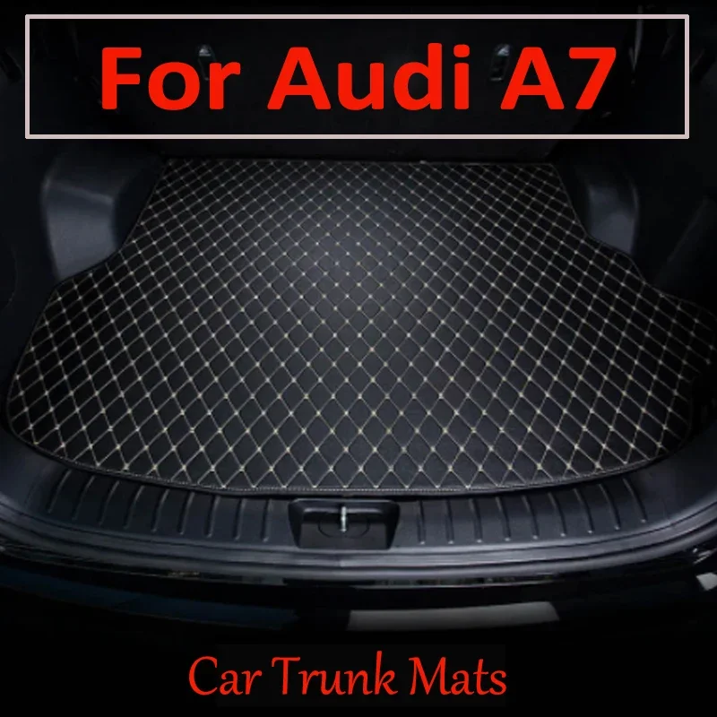 Car trunk mat for Audi A7 2012 2013 2014 2015 2016 2017 2018 cargo liner carpet interior accessories cover