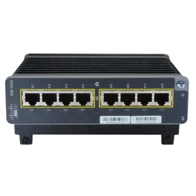 

IEM-3300-8S Enterprise Switch Is Compatible with IE3300 and Equipped with 8 GE SFP Port Expansion Modules