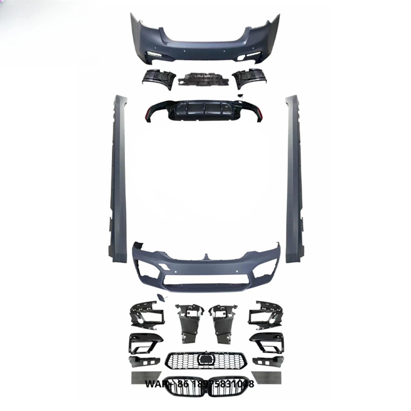 

Precision Made Modify Car Conversion G30 Pre Upgrade Lci No Light 2021 M5 Body Kit for 5 Series G30 Pre 2018-2020