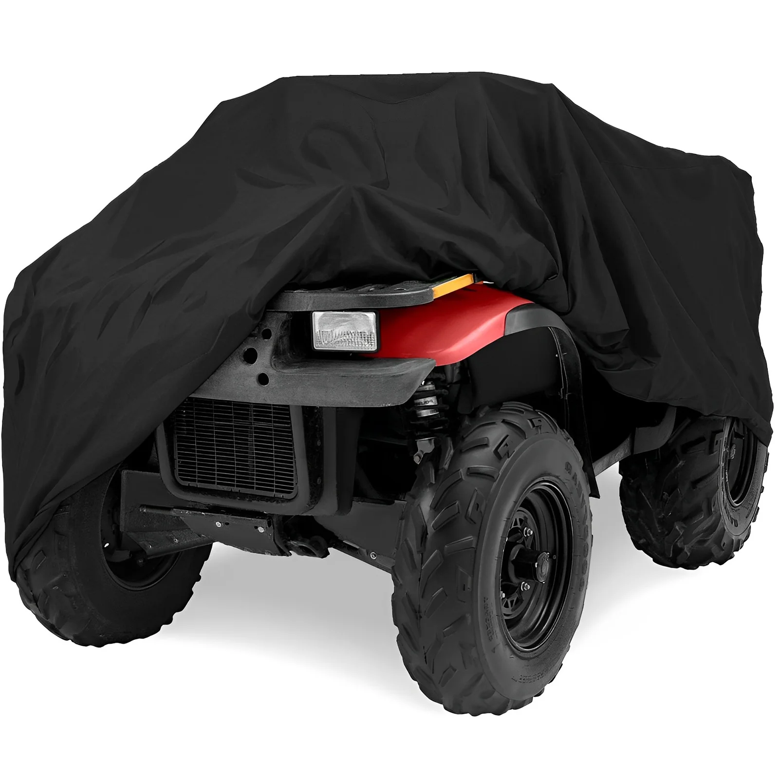 

ATV Cover Waterproof 190T Oxford Cloth Outdoor 4 Wheeler Cover Windproof Sun Protection ATV Cover All Weather Protection