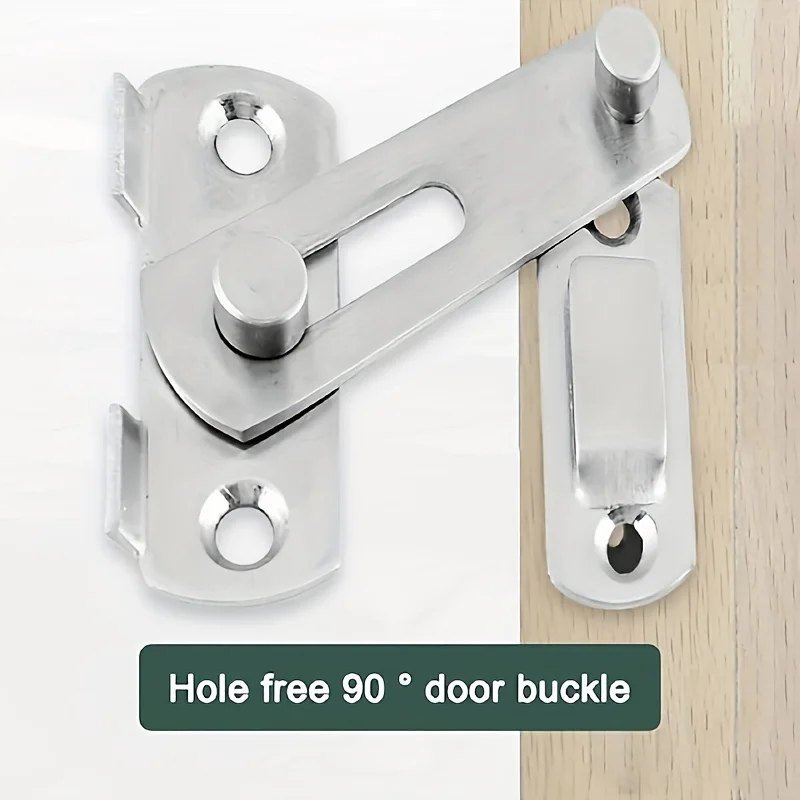 Stainless steel door lock guard - Industrial grade, sturdy and durable, safe image 4