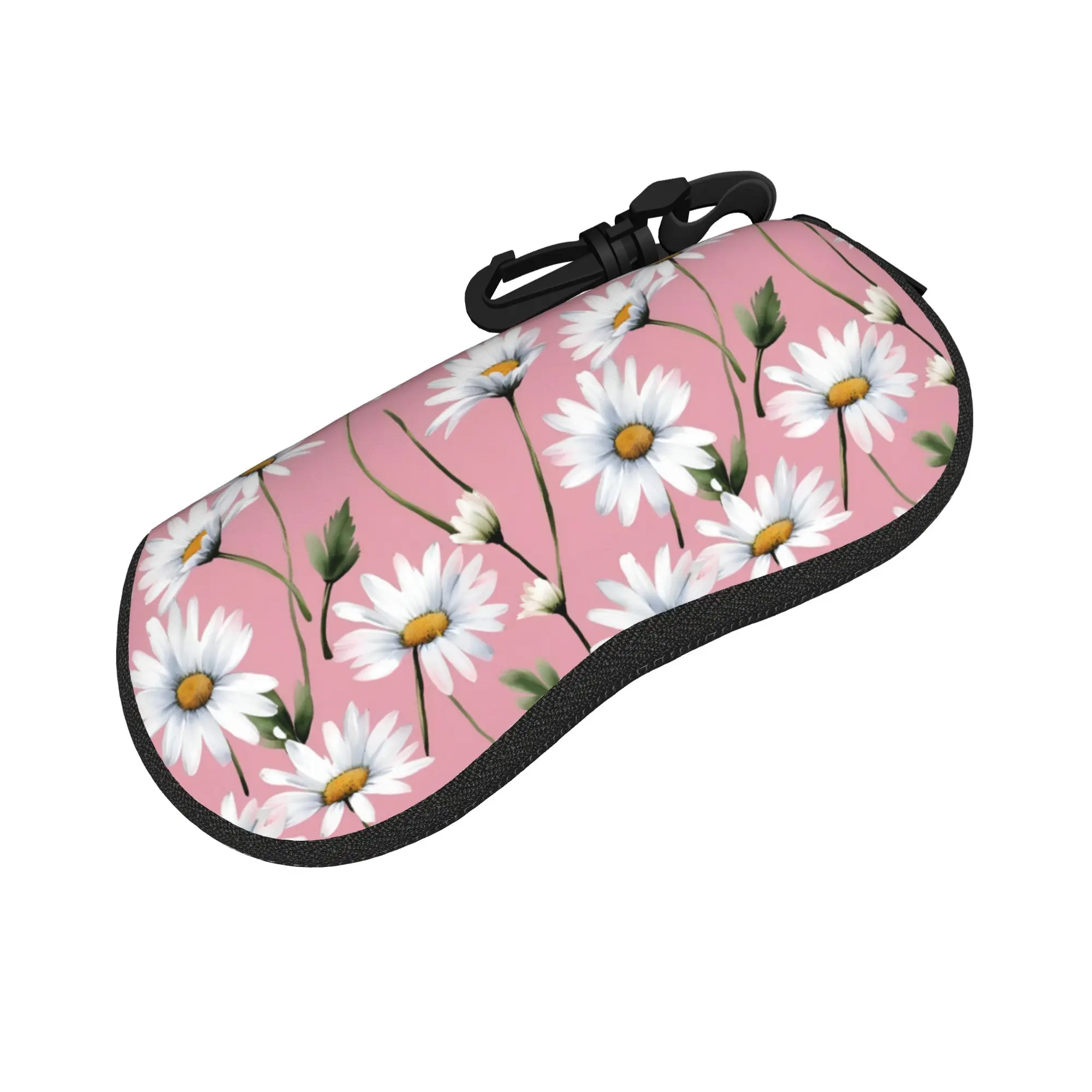 Kawaii Cartoon Glasses Case Daisy flower Accessories  Accessories  Sunglasses Storage Box Cartoon Eyeglasses Box