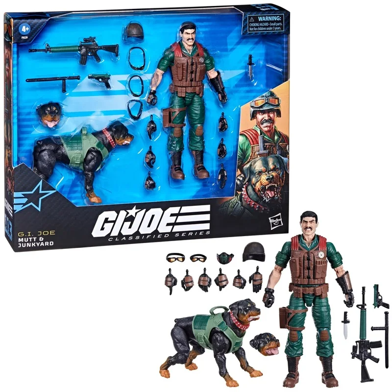 Hasbro-figuras de acción de las fuerzas especiales, modelo de juguete de perro mate y militar, en Stock, 1/12