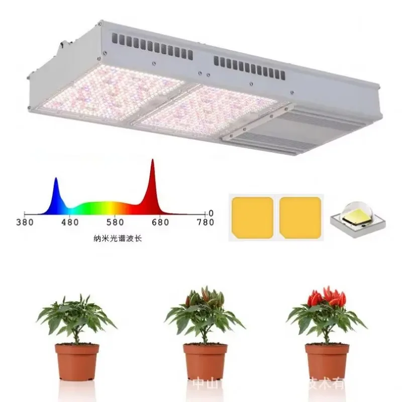 

Светодиодный светильник для выращивания растений мощностью 800 Вт заменяет светодиоды полного спектра с высоким PPFD для выращивания водонепроницаемых комнатных растений с регулируемой яркостью