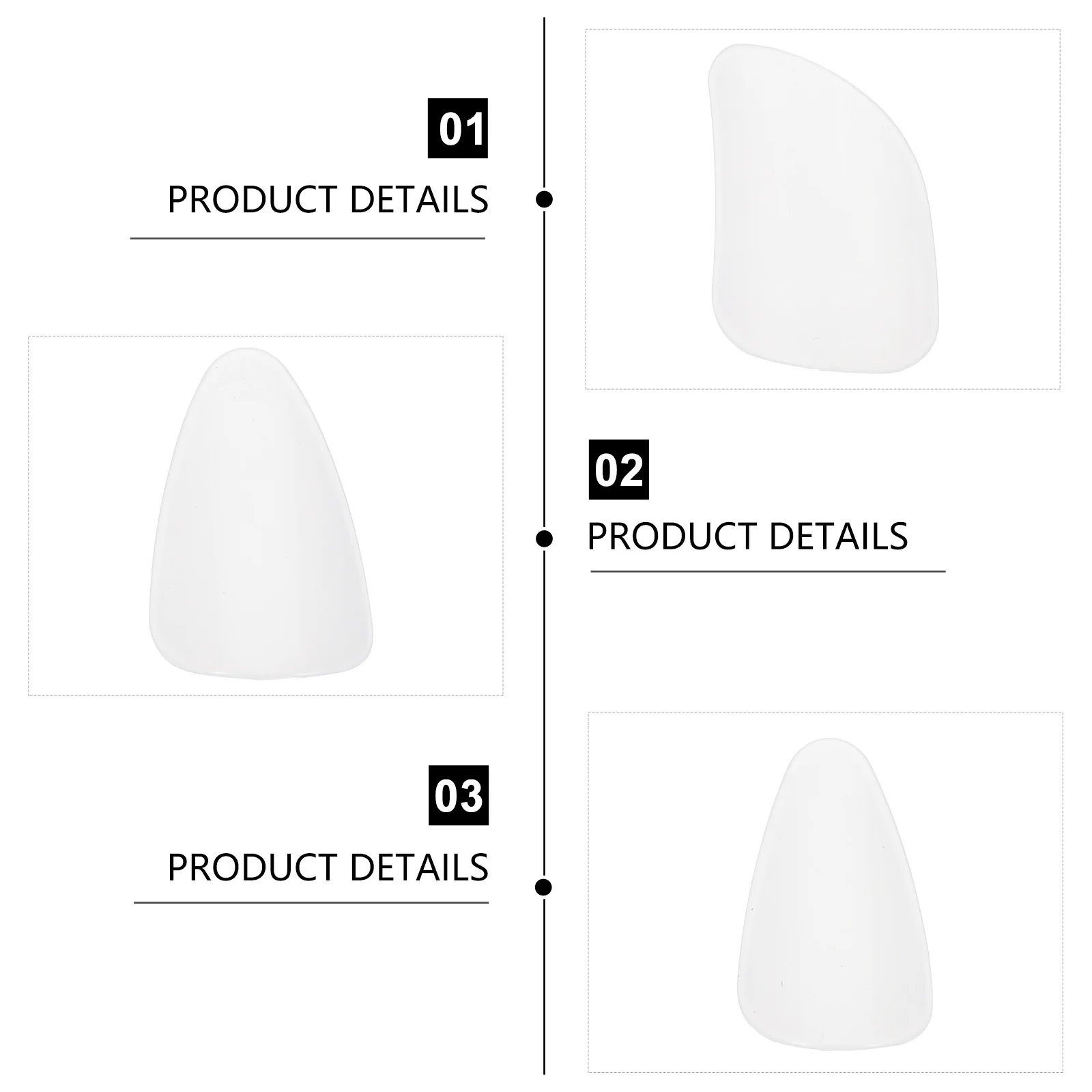 

5pcs Pipa Nails Premium Nylon Finger Nail Protectors For String Instruments Lightweight Portable Smooth Edge Pipa Accessories