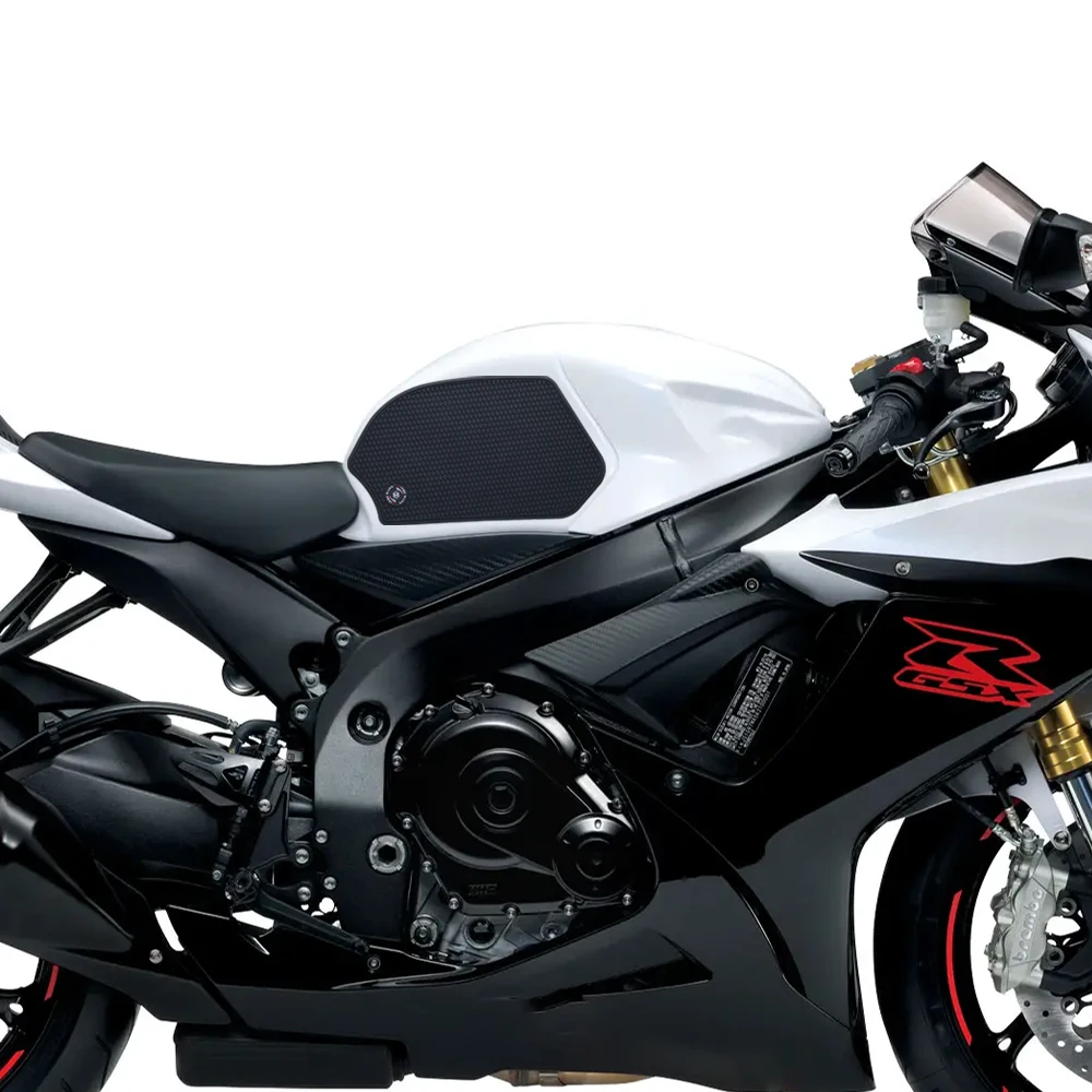 

GSXR 600 750 боковая подкладка для топливного бака, протекторные наклейки, наклейка, газовый коленный захват, Тяговая подкладка для GSXR600 GSXR750