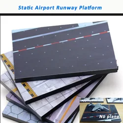 1pc Static Airport Runway Platform Deck Model 15*10cm Military Sand Table Aircraft Scene Landscape Layout Diorama Kits 1Pcs