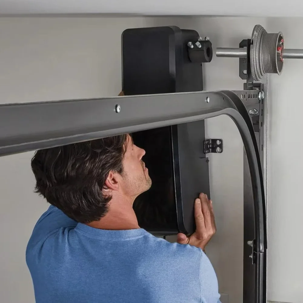 صفقة رائعة. ميزات فريدة من نوعها-RJO101MC مثبتة على الحائط فائقة الهدوء مع بطارية احتياطية وإضاءة LED وفتاحة باب المرآب 36 رطلاً B