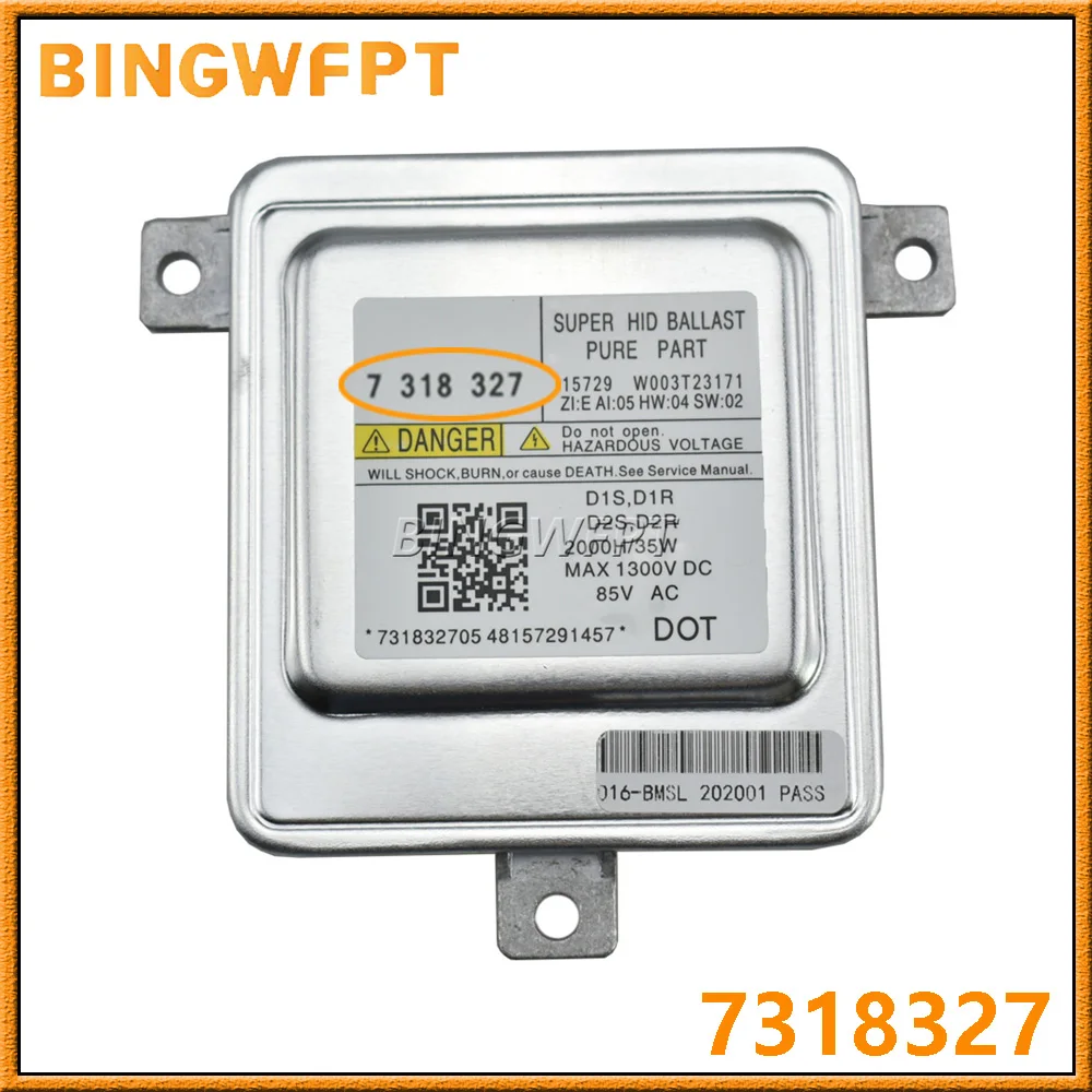 

7318327 63117318327 D1S D1R Новый ксеноновый балласт фар для BMW E84 E90 F01 F10 F11 F20 F21 X1 Автомобильные аксессуары