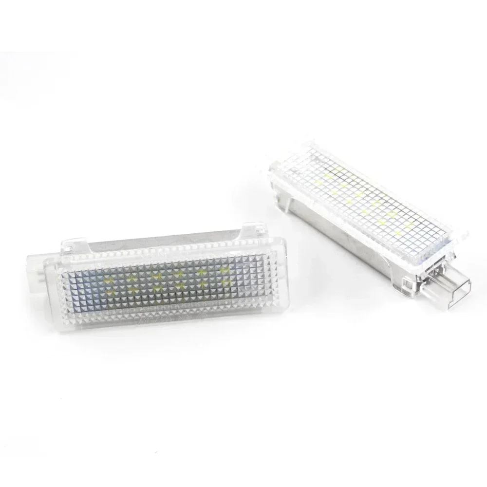 2PCS LED Courtesy Footwell Under Door Interior Light 63316972605 For BMW E60 E70 E90 E92 E93 E87 E88 F02 F10 F20 X5 M3 MINI Z4