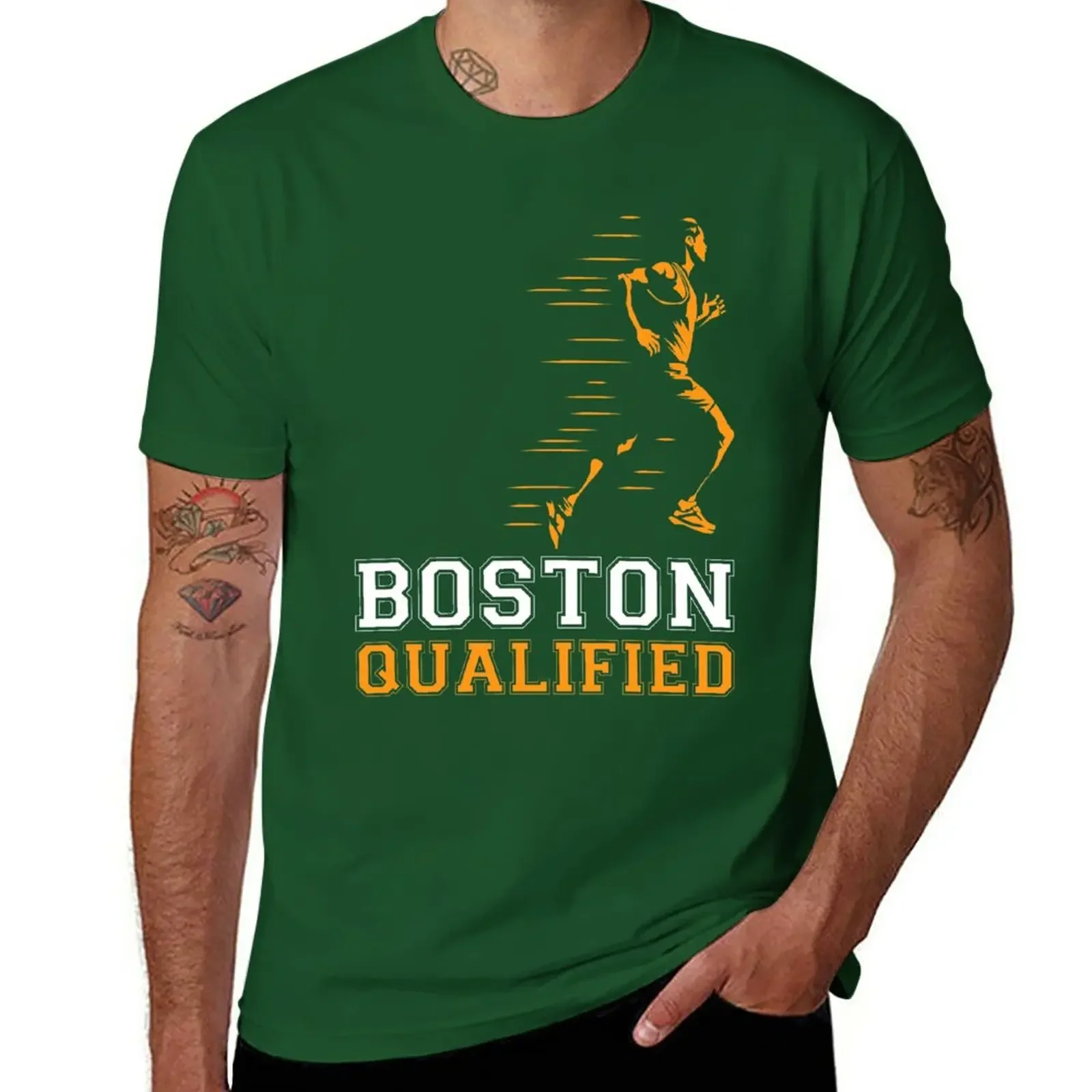 blondie t shirt aesthetic clothes men clothings New Boston 2024 Qualified For Runners & Supporters Of The Marathon T-Shirt image 6