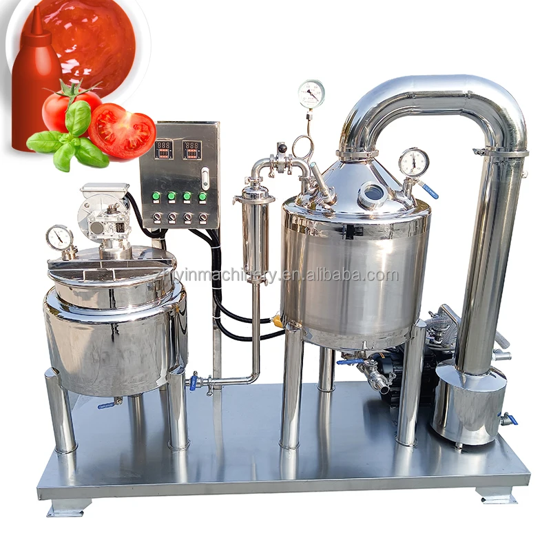 304 stainless steel small honey processing machines honey refining machine honey moisture removal machine