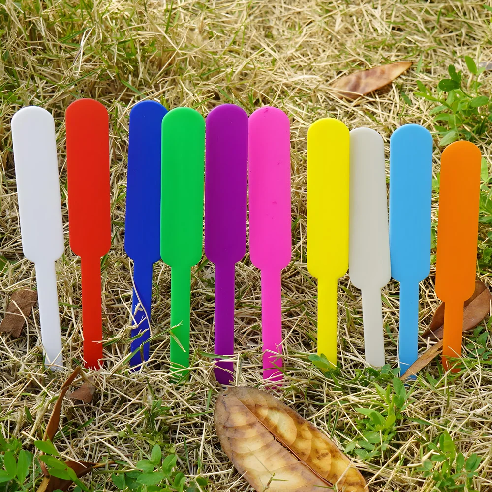 New Garden Plant Tags Waterproof Plastic Labels Nursery Markers Flower Pots Seedling Sign Mark DIY Garden Decor Tools