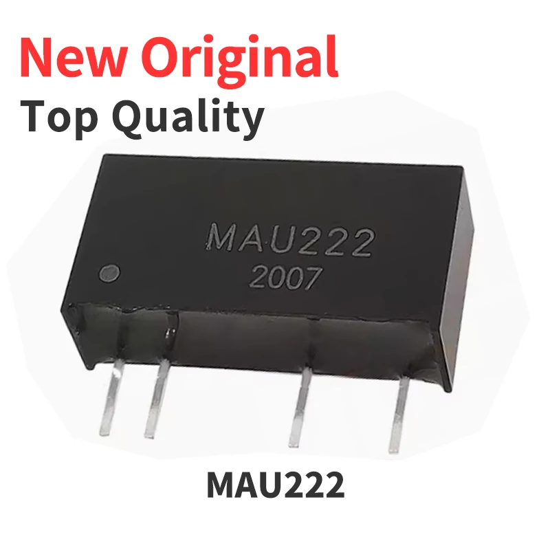 MAU222 24V to 5V 200mA1W Unregulated Single Output DC-DC Power Module Isolated 3000V New Original (1 Piece)