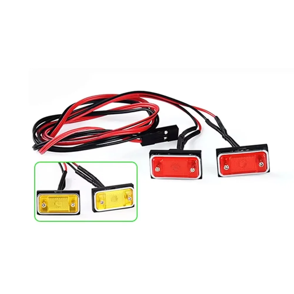 

RC Dream TRX4 SCX10 1-10 Turn Light for 1/10 1/14 RC Car Truck Upgrade Option parts #R001Y/R