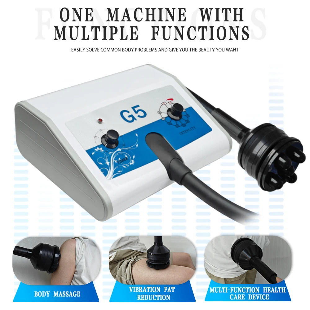 G5 High Frequency Vibrating Body Slimming Machine for Cellulite Fat Reduction Weight Loss Waist Shaping Fitness Massager