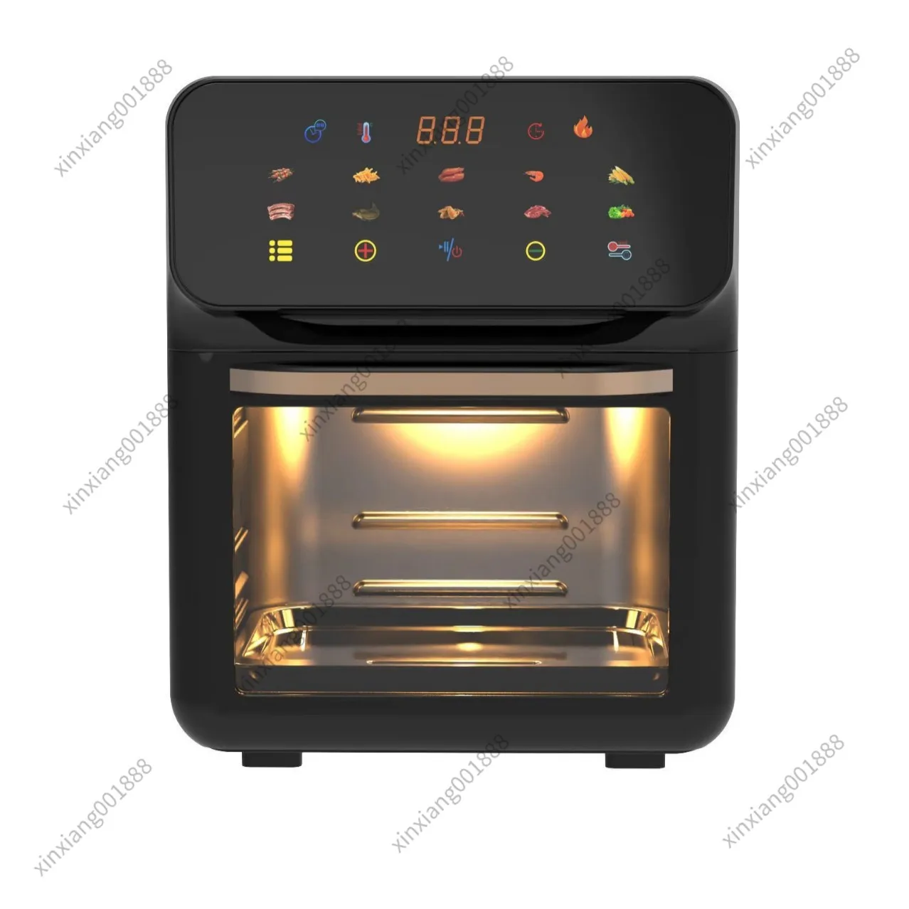 

Новая аэрофритюрница и духовка 2025 года. Встроенная многофункциональная духовка для аэрофритюрницы имеют большую емкость и видимую для домашнего использования.