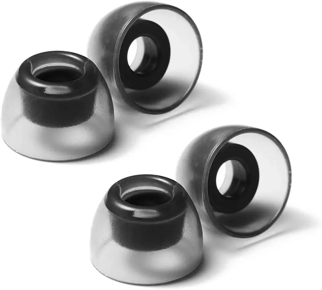 AZLA SednaEarfit Kryształowe Wkładki Douszne do Słuchawek TWS, Antypoślizgowe Silikonowe Zatyczki do Uszu dla Encox Bose 85t Galaxy Buds2 Sennheiser Earbuds — zdjęcie produktu 3