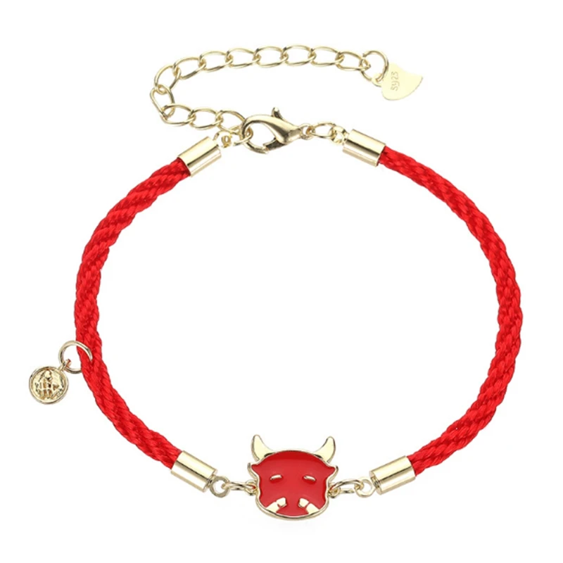 New Year Bracelet Year Of The Ox Fashion Transit Red String Bracelet Red Rope Bracelets Lucky Red Rope Chain