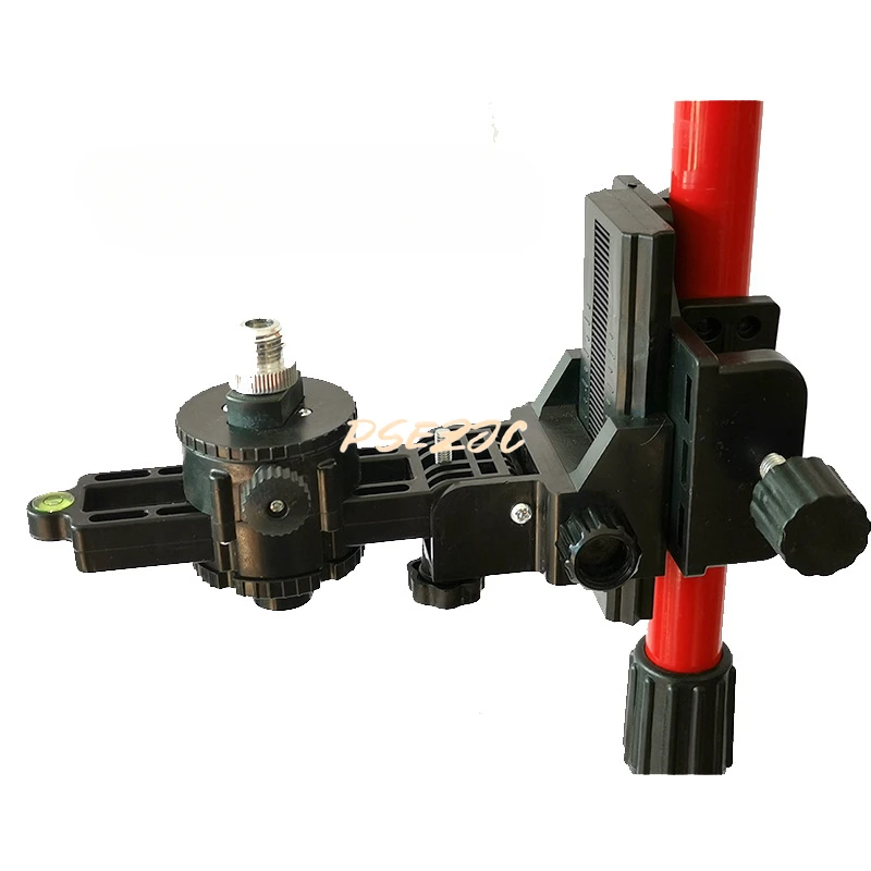 Imagem -03 - Tubo de Aço Rotativo Nível Telescópico Rod Pan Tilt Lifting Rod Multifuncional Pan Tilt Ajustável 360 Graus Ajuste Fino