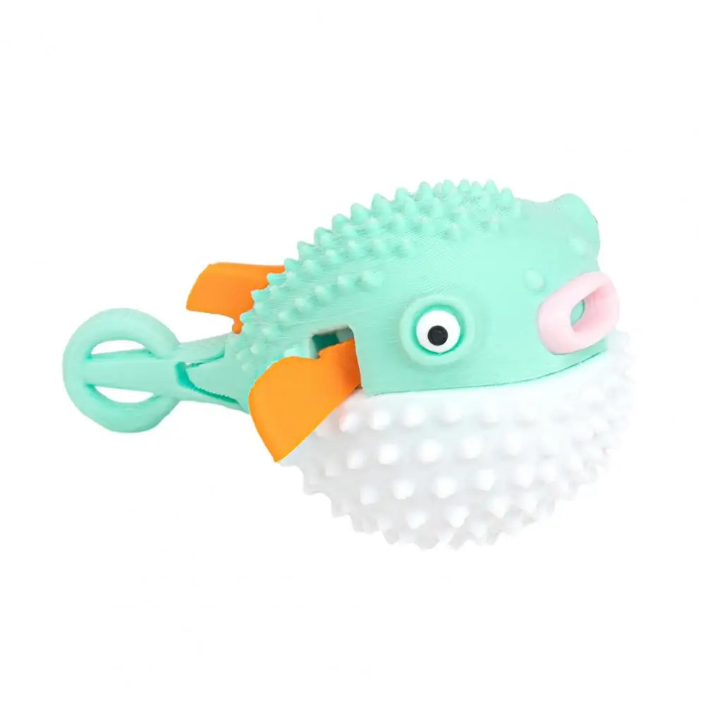 3d Printed Dolphin Ornament 3d Printed Articulated Spiny Dolphin Figurine Poseable Model Macaron Color Stress Relief Fidget Toy
